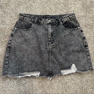 Hyfve Mini Jean Skirt